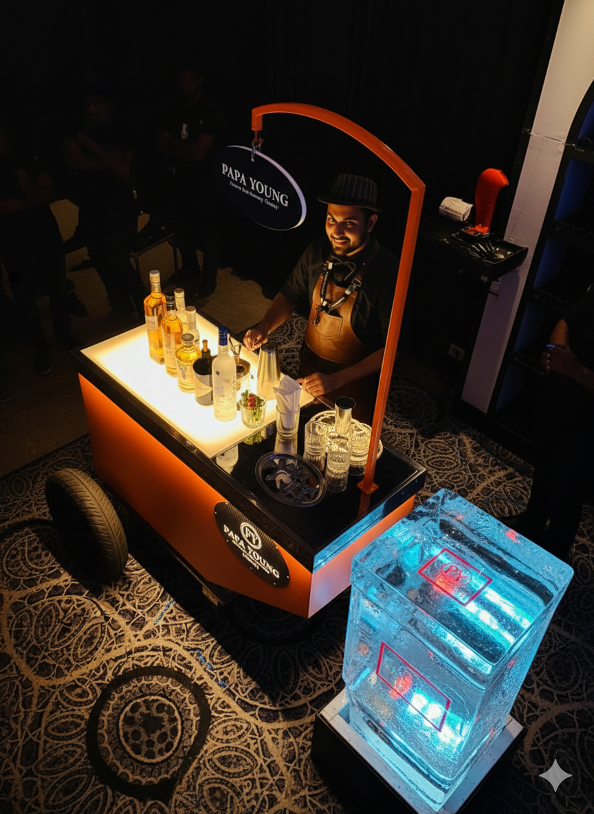 Bar Trolley Cart